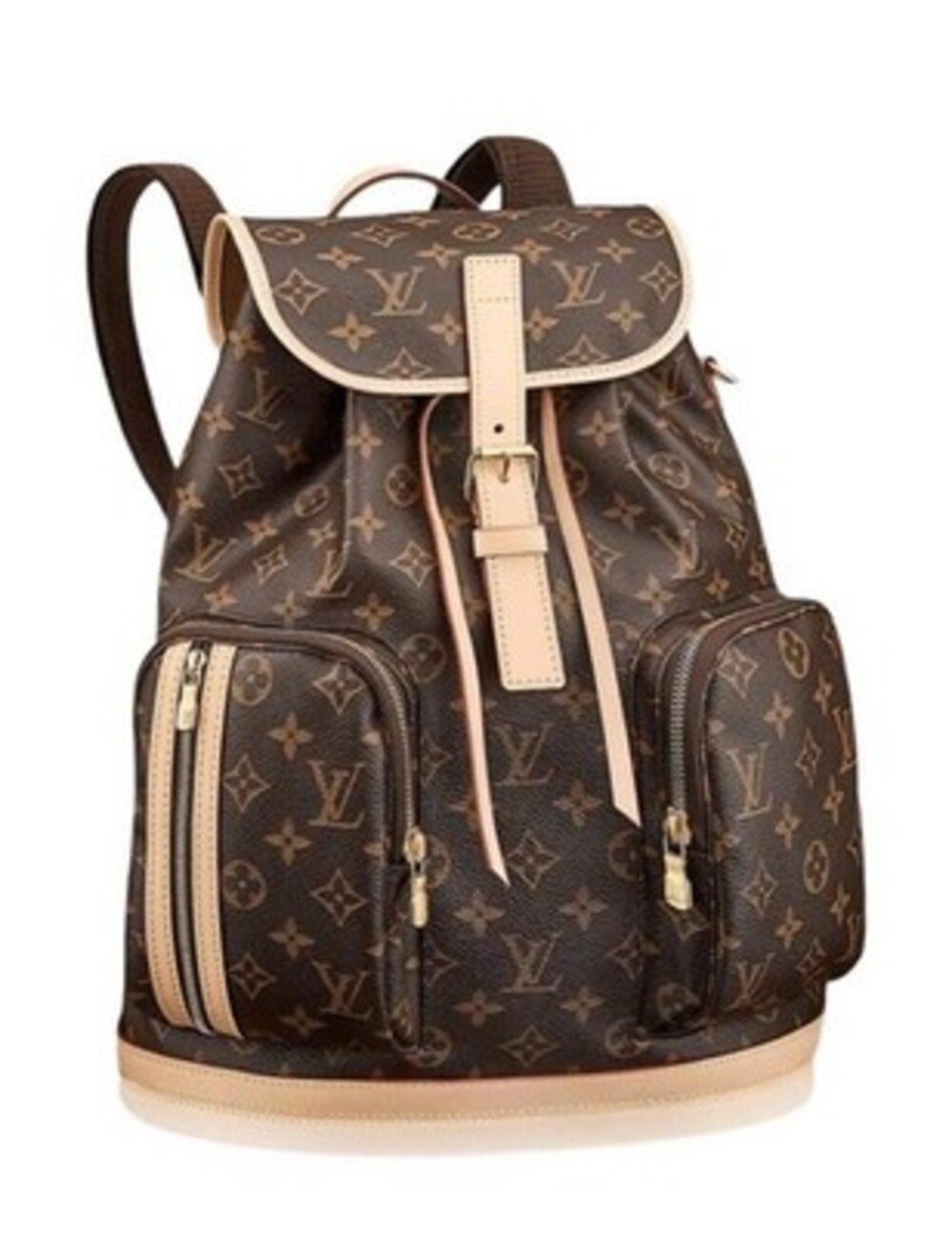 Louis Vuitton Bosphore Backpack Monogram Brown Vintage Designer Women NWOT